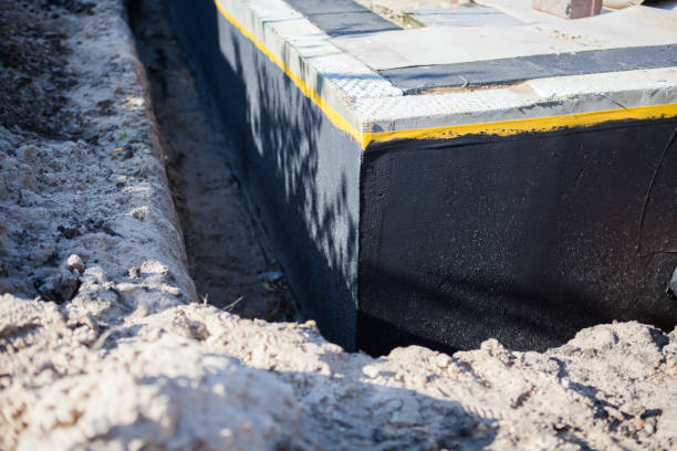Professional Basement Waterproofing technician working in South Plainfield, NJ